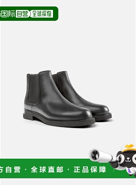 自营 女式Camper Iman脚踝靴-黑色 美国奥莱直发女靴