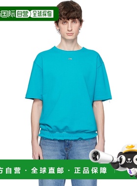 1h可退 香港直邮潮奢 ADER Error 男士 蓝色 Half Sleeve Product