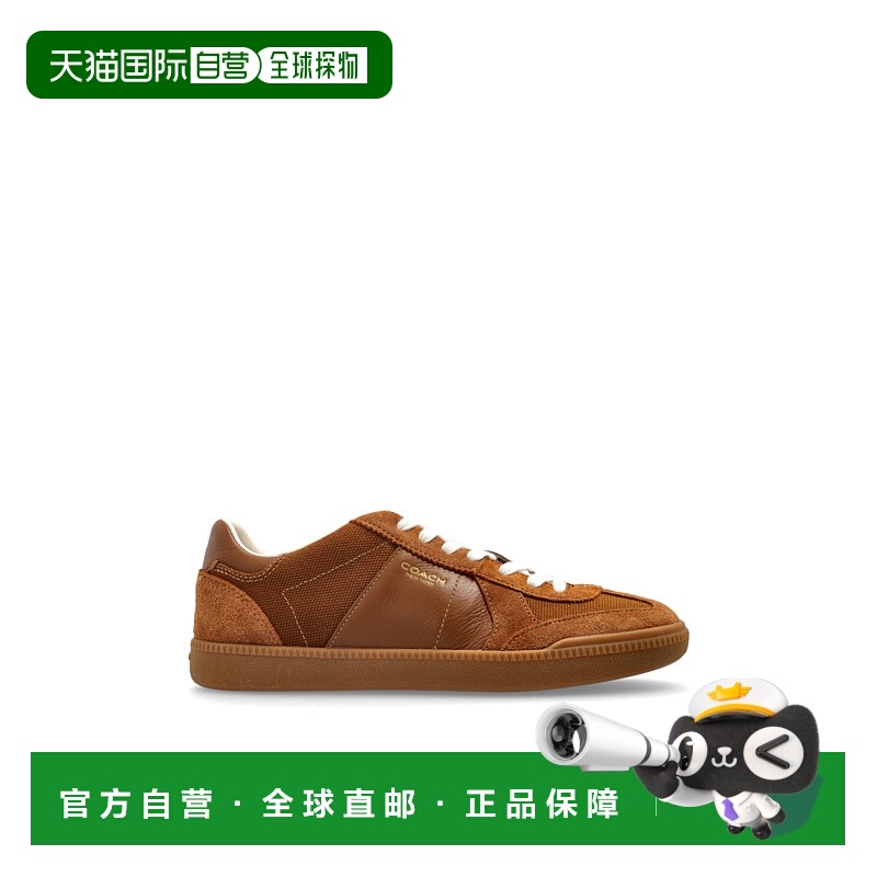 1h可退 香港直邮COACH 女士运动鞋 CBX210Y2G AW2025 棕色 