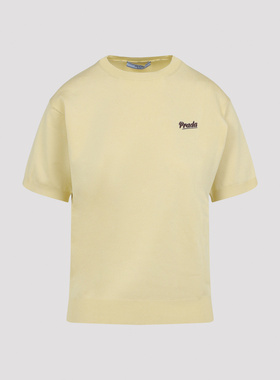 香港直邮PRADA 女士T恤 P24B3DSOOO19DAF05BN SS2026 黄色