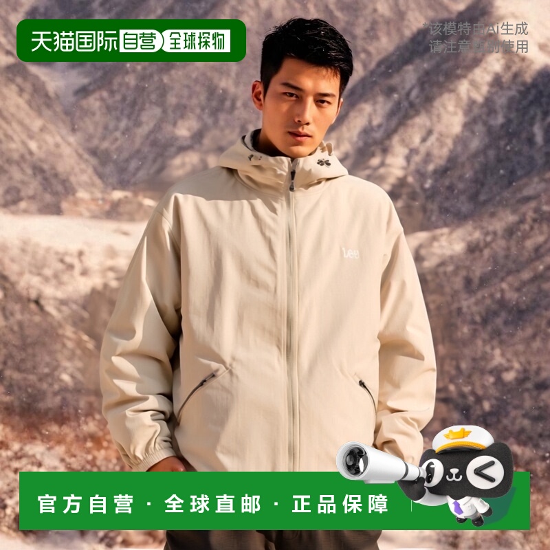 韩国直邮LEE休闲日常舒适时尚韩系通勤新款卫衣LE2401JK02IV