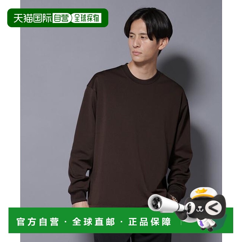 1h可退 日本直邮NANO universe 「MC」coveross(R) 抓绒粘合圆领