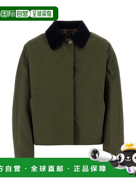 香港直邮A.P.C. 女士外套 COHILF02990JAC AW2025 绿色 Jacket