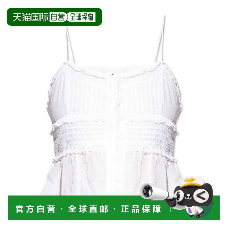 香港直邮ISABEL MARANT ÉTOILE 女士背心吊带 HT0447FAB3J06E20WH
