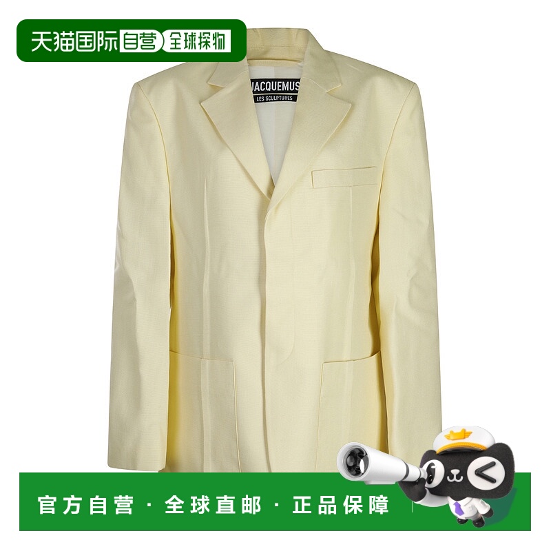 1h可退 香港直邮JACQUEMUS 女士西服 213JA1011359205 AW2024 白
