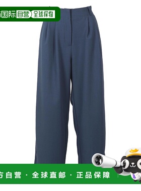 日本直邮KOBE LETTUCE 亚麻质感塔克长裤[M4154] KO5653EW030235