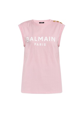 BALMAIN 女士背心吊带 CF1ED001BB02OHV AW2025 粉红色