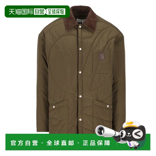 香港直邮LOEWE 男士外套 H526Y02X434160KHAKIGREEN支付后1h可退