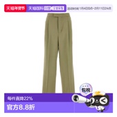 Paris 女士 阔腿休闲裤 香港直邮Ami 高腰阔腿裤 FTR419VI0007羊毛