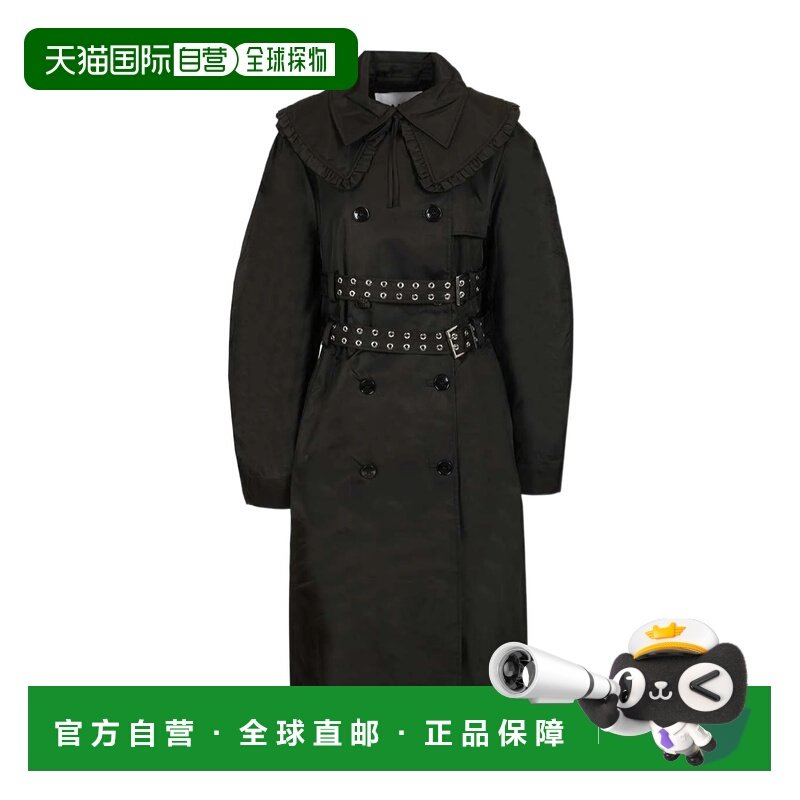 香港直邮Ganni 双排扣大衣 A1010075,女装/女士精品,风衣,淘宝优惠券,粉丝福利购,淘宝优惠卷