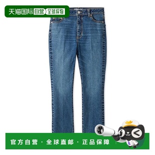 直筒裤 下摆开衩紧身牛仔裤 M05014EW032296 Owen 日本直邮Mila