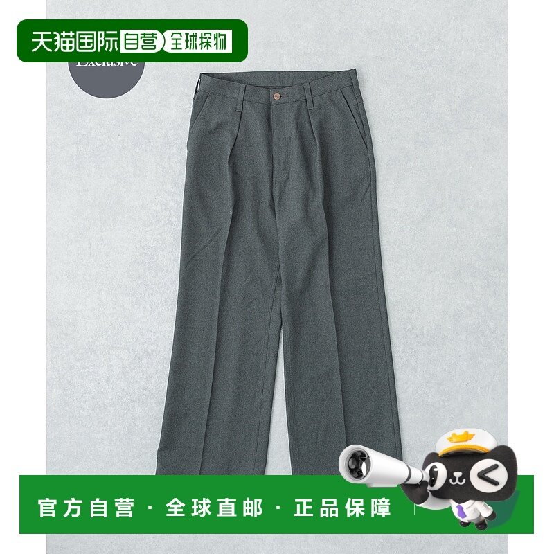 1h可退 日本直邮Wrangler男装联名宽松长裤半拉链设计 UMA7WS0213