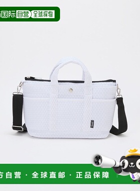 日本直邮TOPKAPI Breath TOPKAPI 带肩带的聚酯网眼托特包 [TO002