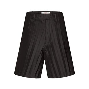 Valentino 2V0RDC909D1 褶皱百慕大短裤