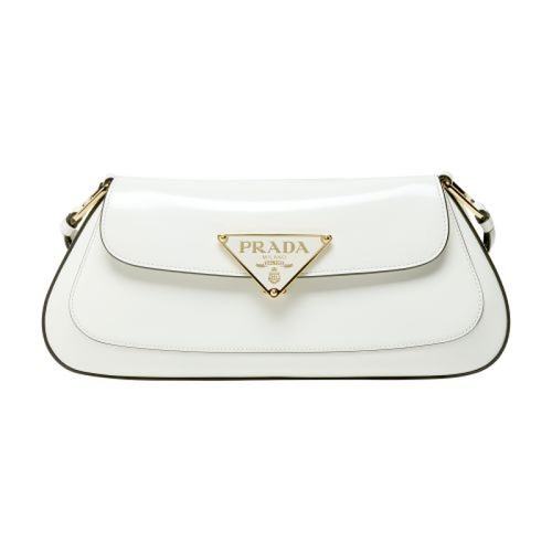 Prada/普拉达 拉绒皮革单肩包