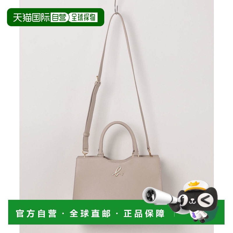 1h可退 日本直邮agnes b. 女士WAS31-02 2way牛皮手提包 P236VCV3