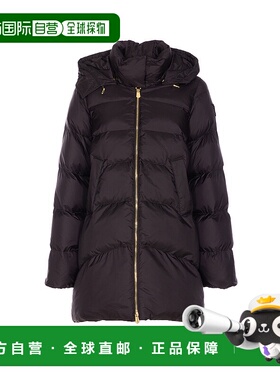 香港直邮PINKO 女士羽绒服 105720A2TFM04 AW2025 黑色 长袖棉服