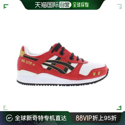 Asics亚瑟士Gel-Lyte 3 Og运动鞋红白低帮平底系带百搭