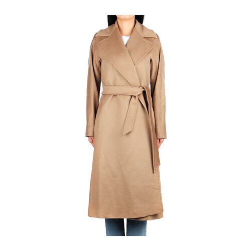 MAX MARA 女士外套 6011104106014 SS2024 棕色 长袖大衣