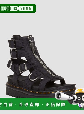 自营欧洲直邮DrMartens马丁大夫 Olson女士Tumbled Nubuck皮革拉