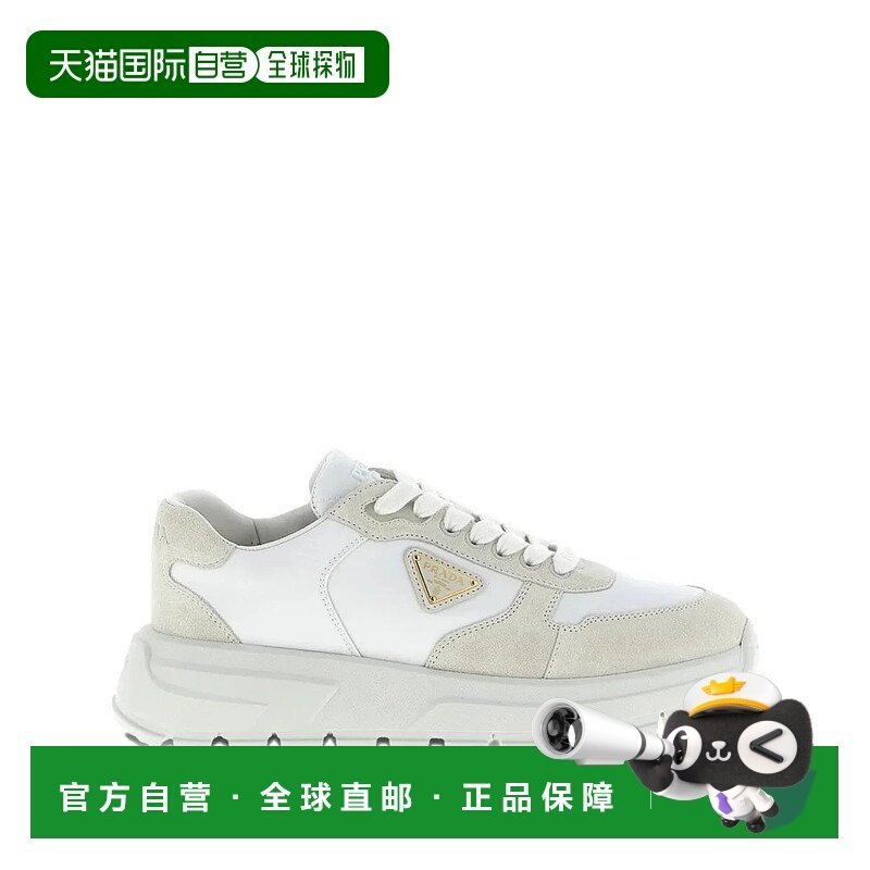 香港直邮PRADA 女士运动鞋 1E021OF045D7C0009 SS2026 白色 Prada
