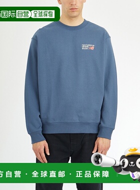 香港直邮New Balance  男士 PREMIUM 运动圆领卫衣 LMT41547VTIBL