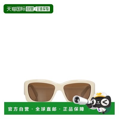 1h可退 香港直邮Jacquemus 女士 shade. lenses. design. 粗框棕(