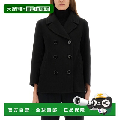 1h可退 香港直邮'S Max Mara 女士 ELISE 双排扣大衣 25290460236