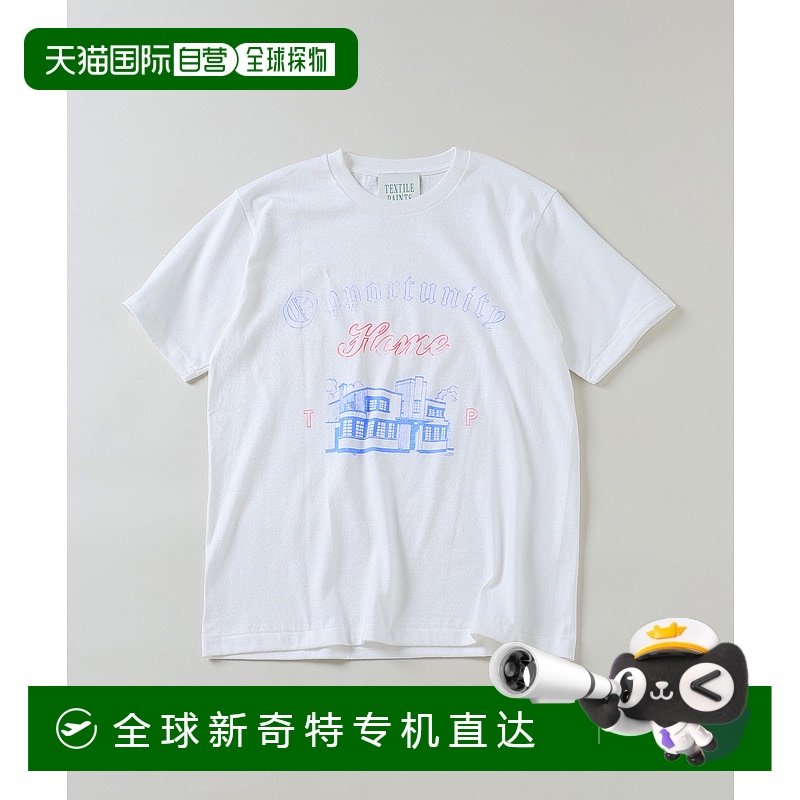 1h可退 日本直邮EDIFICE 男女同款 Biarritz 联名印花T恤 夏季度