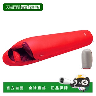 日本直邮MONTBELL 无缝充绒800蓬女士睡袋户外羽绒服 1121457