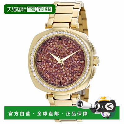 自营Christian Van Sant女式Mirabella橙色表盘手表-橙色 美国奥