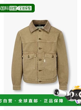 韩国直邮MAN ON THE BOON 灯芯绒领牛仔布卡车夹克 4715309026075
