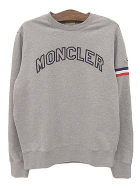 MONCLER 男士卫衣 8M0002189A7U984 AW2024 灰色 SWEATER