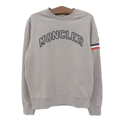 MONCLER 男士卫衣 8M0002189A7U984 AW2024 灰色 SWEATER
