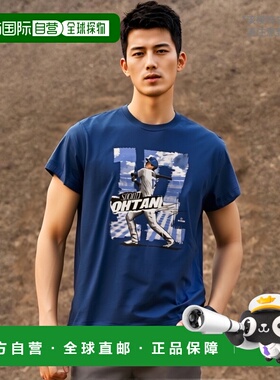 日本直邮Shohei Ohtani 印花 T恤青少年 17 型短袖圆领男孩女孩美