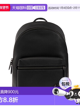 香港直邮COACH 男士双肩包 CP1610BLK CO Backp 蔻驰黑色背包