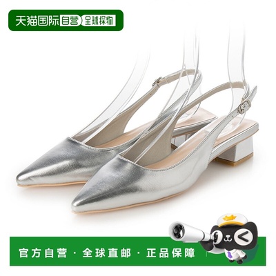 【日本直邮】EVOL　女士　浅口女鞋银色正品品牌休闲时尚百搭舒适