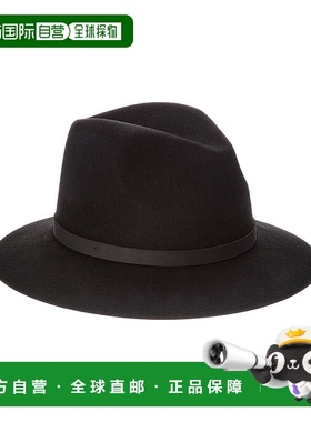 自营phenix凤凰短绒Fedora-黑色 美国奥莱直发礼帽