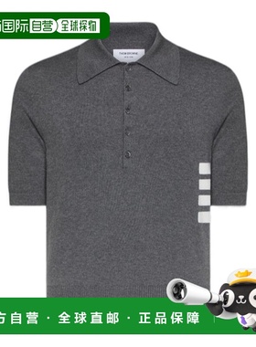 香港直邮Thom Browne 四条纹宽松 POLO 衫 MKP135AY3043短袖