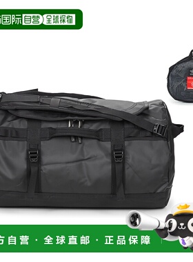 欧洲直邮The North Face 北面黑色户外Base Camp Duffel-S旅行袋