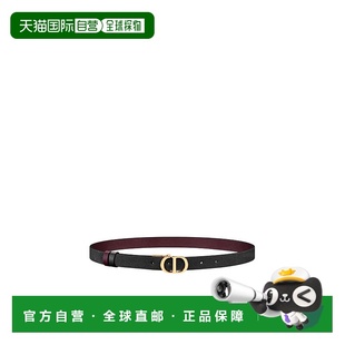 香港直邮CHRISTIAN B0446UWIIM45I 女士腰带 深棕色 DIOR