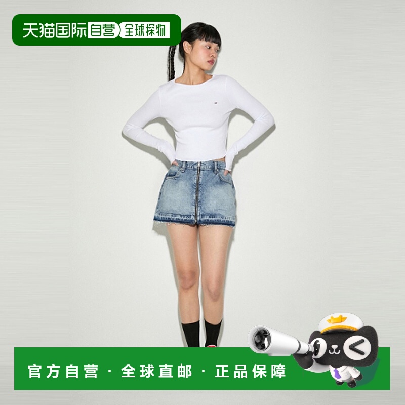 韩国直邮TOMMY JEANS 女士半身裙T32E0NFS12TWT11A5a字裙