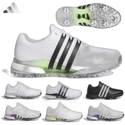 日本直邮Adidas Golf TOUR 360 24 软钉高尔夫球鞋 MDK77