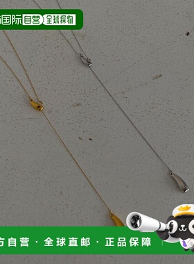 1h可退 日本直邮DOUDOU 女士 过敏友好 Y字滑动项链 可调节长度 D