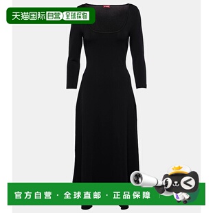 女士 black黑色 Douvres 001405 舒适 中长连衣裙 香港直邮Staud