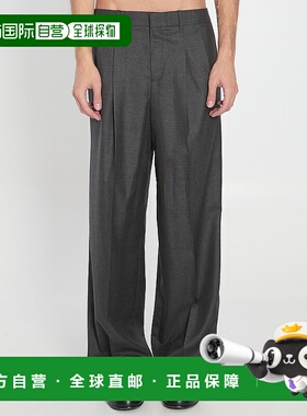 香港直邮CELINE 男士休闲裤 RP05K756T10AN AW2025 灰色 Tailored