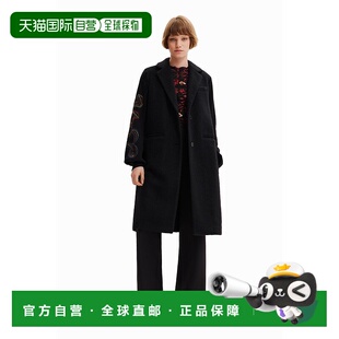 日本直邮Desigual 刺绣长款外套 DE819EW21339 [商家编号未知] 长