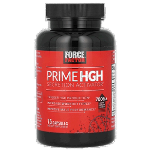 香港直发Force Factor分泌启动剂胶囊提升锻炼运动健身保健品75粒