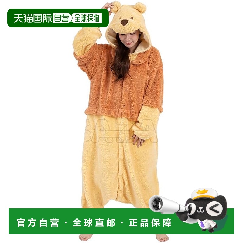 【日本直邮】SAZAC  卡通宝儿睡衣 均码 Sun Memo 系列 迪士尼小