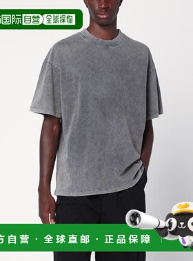 1h可退 香港直邮Represent 男士 复古灰色水手领T恤 INM42CO47